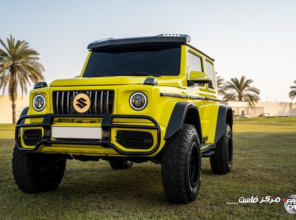 سوزوكي جيمني تتحول إلى مرسيدس G500 4x4 6