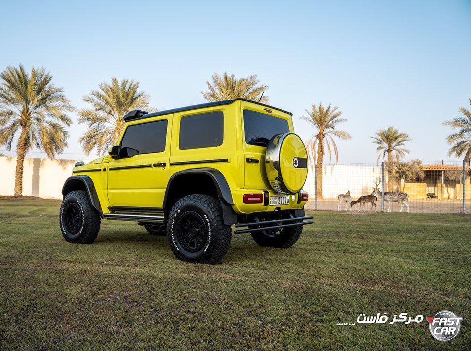 سوزوكي جيمني تتحول إلى مرسيدس G500 4x4 6