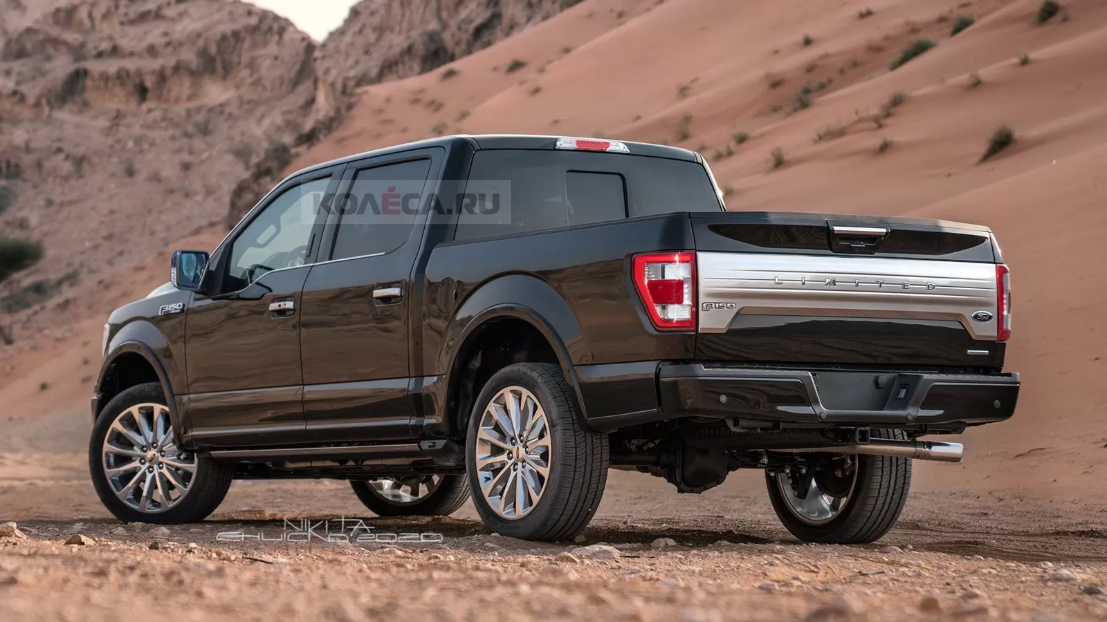 فورد F-150 الجيل القادم 2021 تظهر بتصميم تخيلي جديد 2