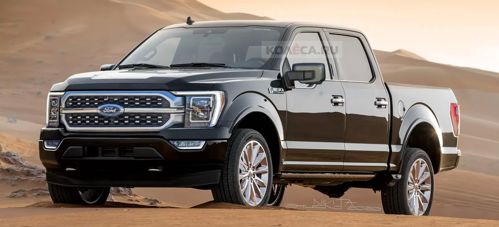 فورد F-150 الجيل القادم 2021 تظهر بتصميم تخيلي جديد 10