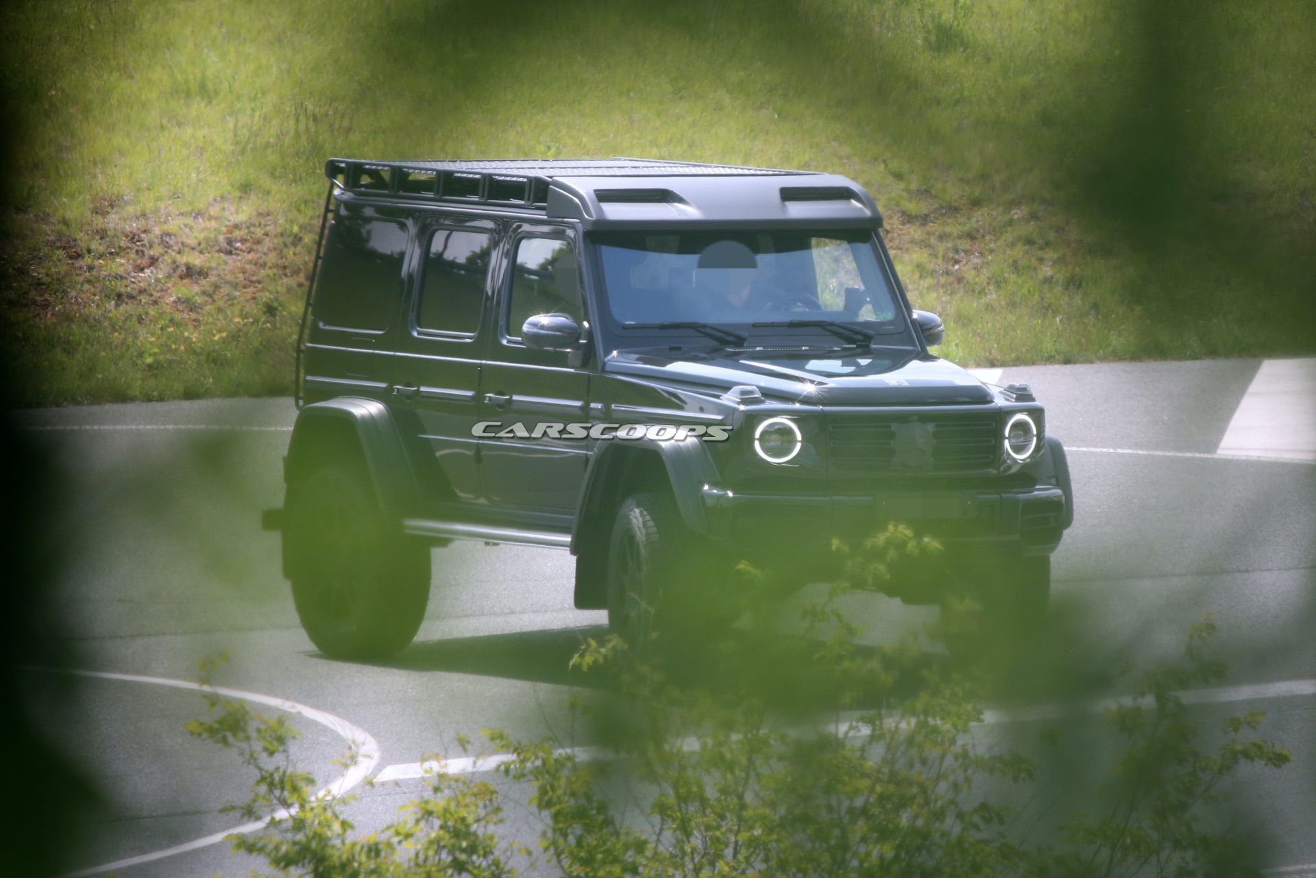 مرسيدس بنز G550 4×4² الجيل الجديد 2021 تظهر لأول مرة أثناء اختبارها 4