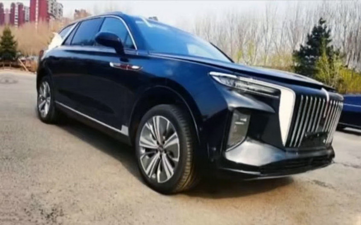 هونجكي SUV الصينية الفاخرة تظهر في صور تجسسية بوضوح 7