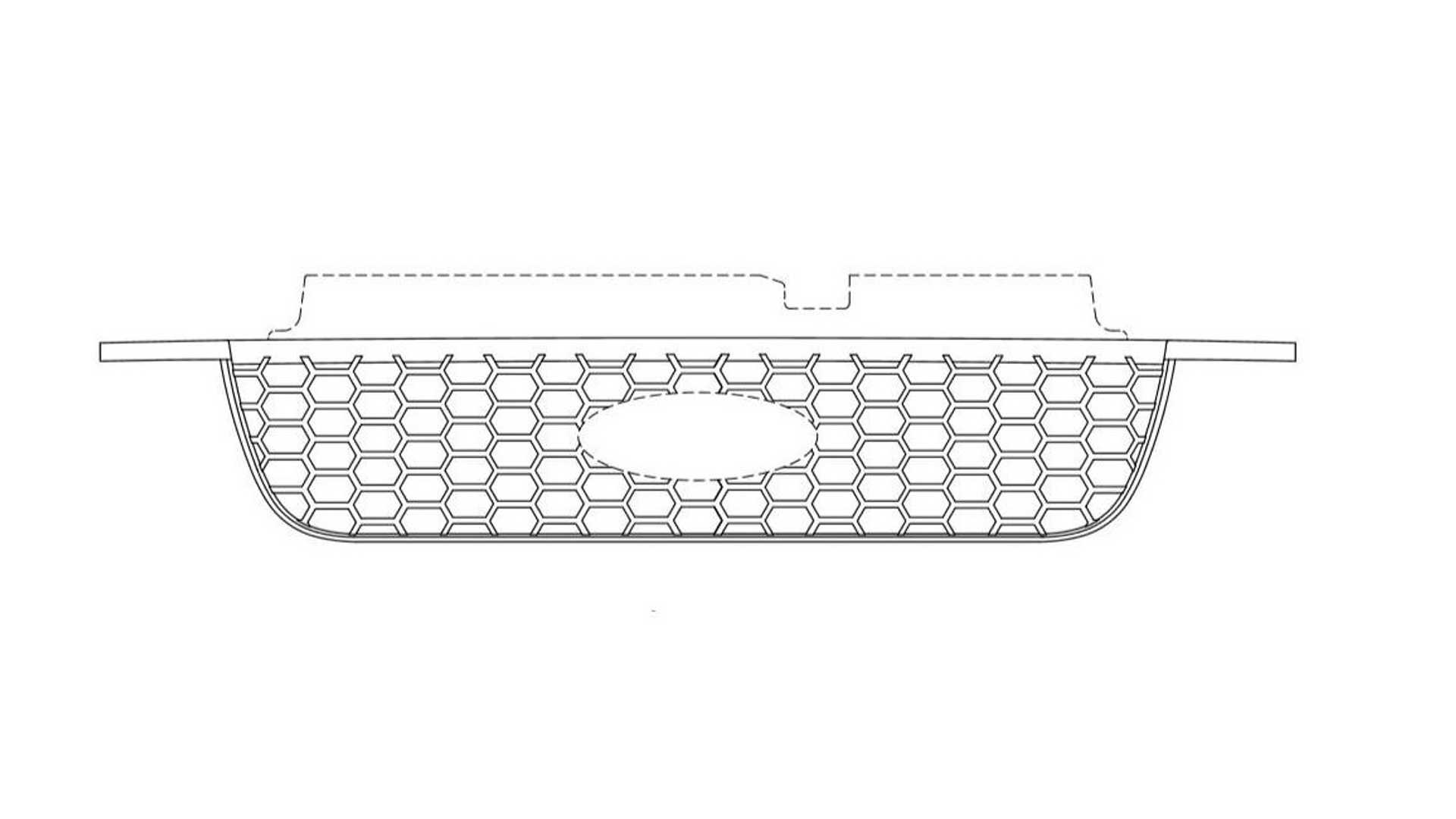 فورد تسجل براءة اختراع لأربع تصاميم جديدة للشبك الأمامي 1