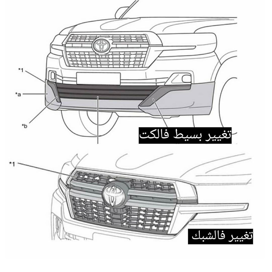 تسريب صور تويوتا لاندكروزر 2021 8