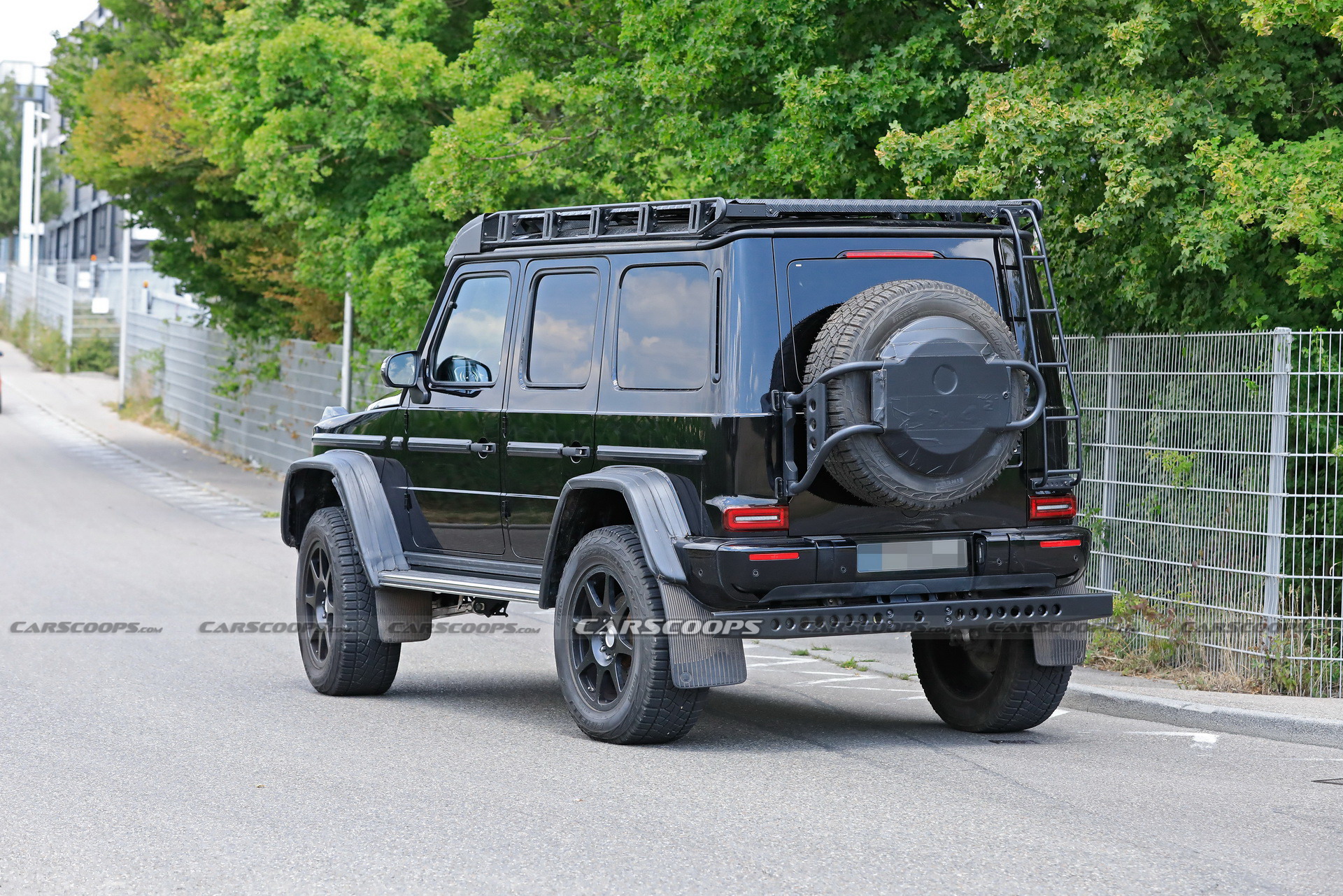 مرسيدس AMG جي كلاس 4×4² 2021 تظهر في أوضح صور تجسسية 8