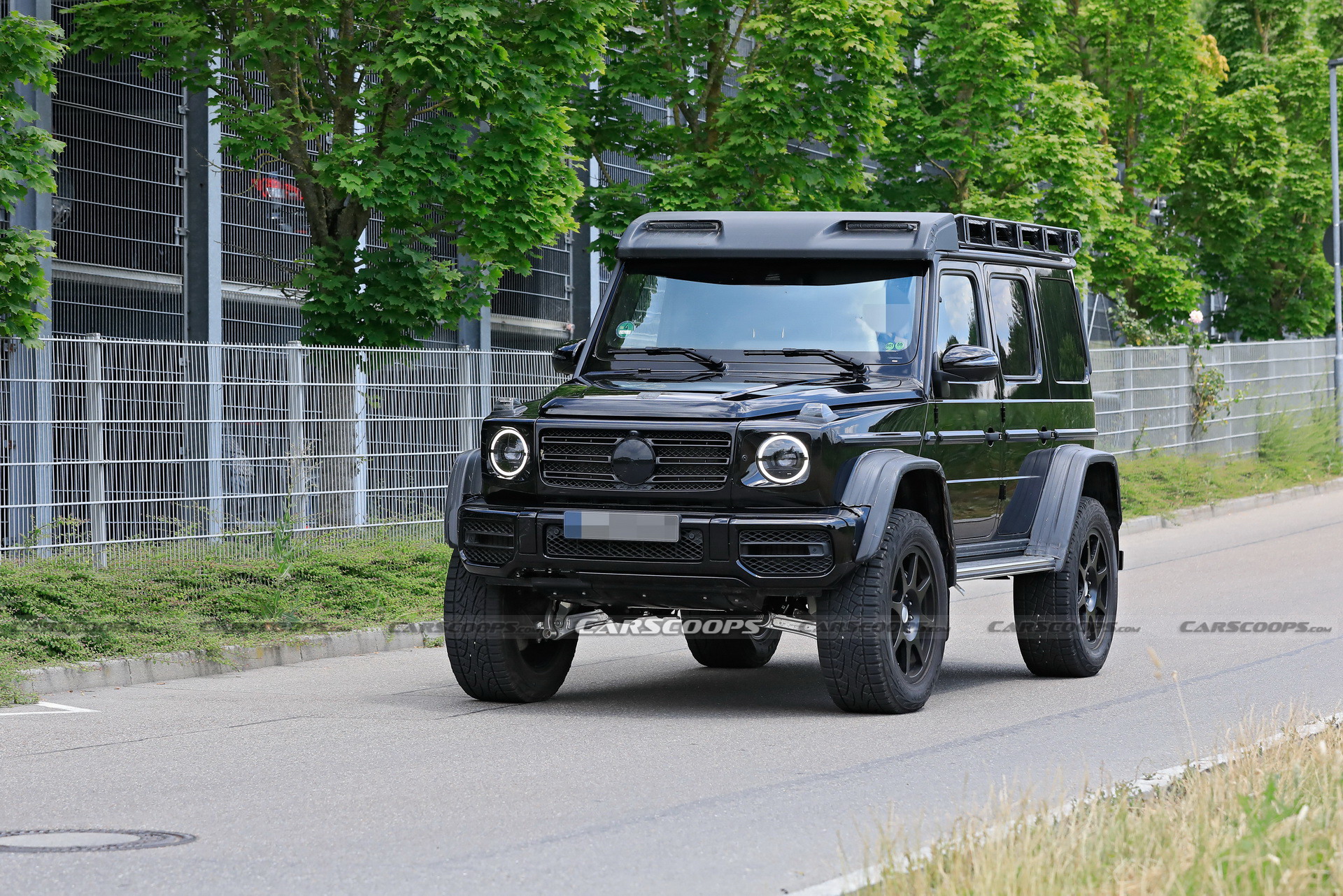 مرسيدس AMG جي كلاس 4×4² 2021 تظهر في أوضح صور تجسسية 1