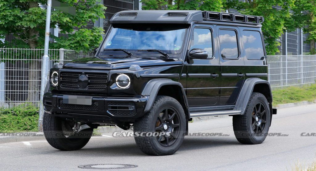 مرسيدس AMG جي كلاس 4×4² 2021 تظهر في أوضح صور تجسسية