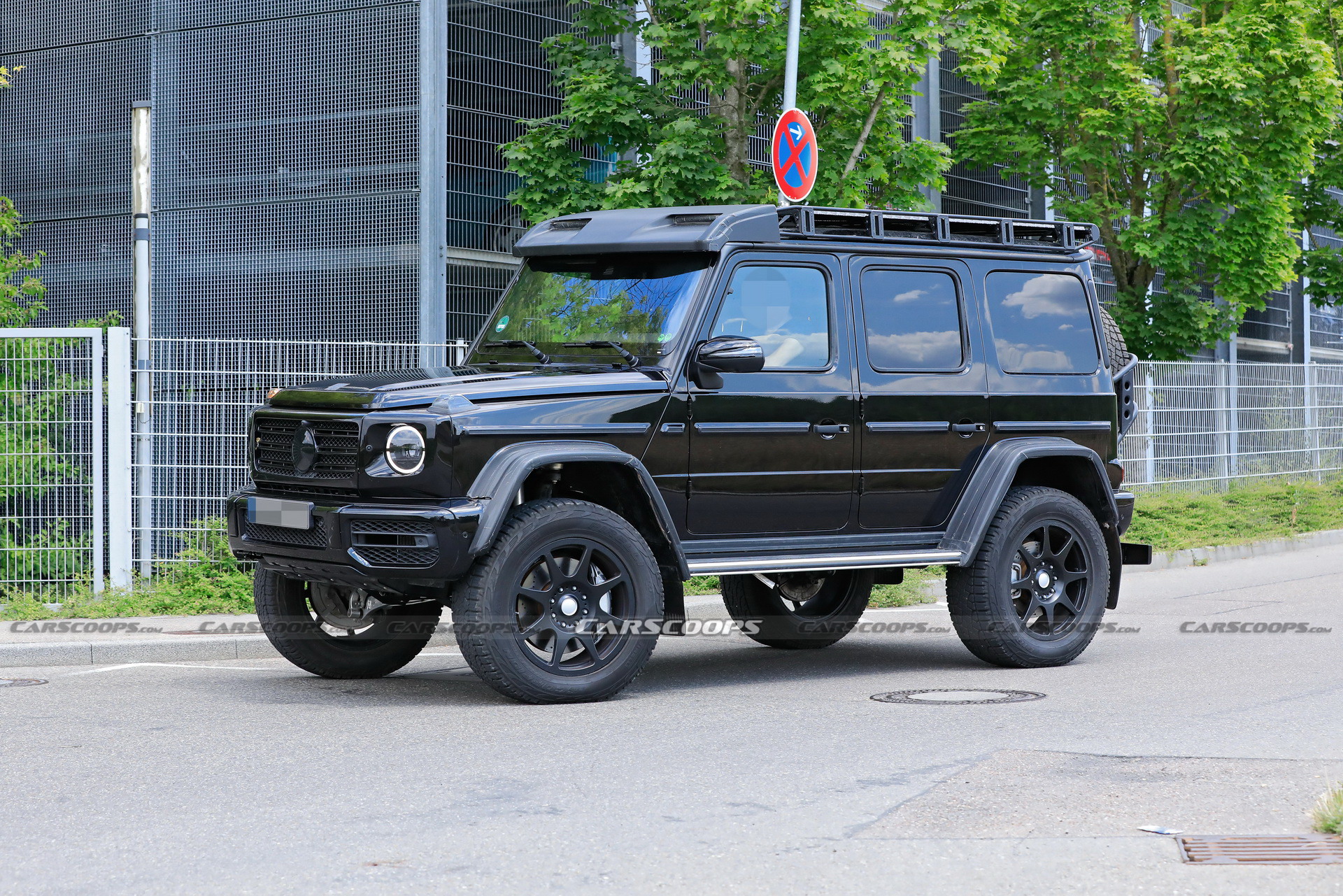 مرسيدس AMG جي كلاس 4×4² 2021 تظهر في أوضح صور تجسسية 3