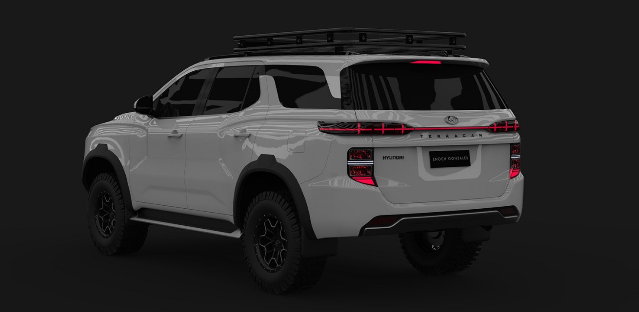 هيونداي SUV منافسة لاندكروزر تظهر بتصميم تخيلي 19