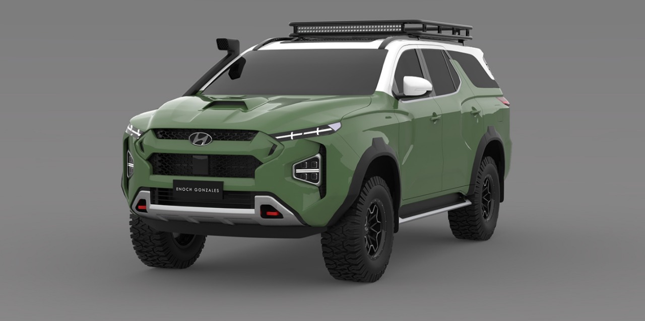 هيونداي SUV منافسة لاندكروزر تظهر بتصميم تخيلي