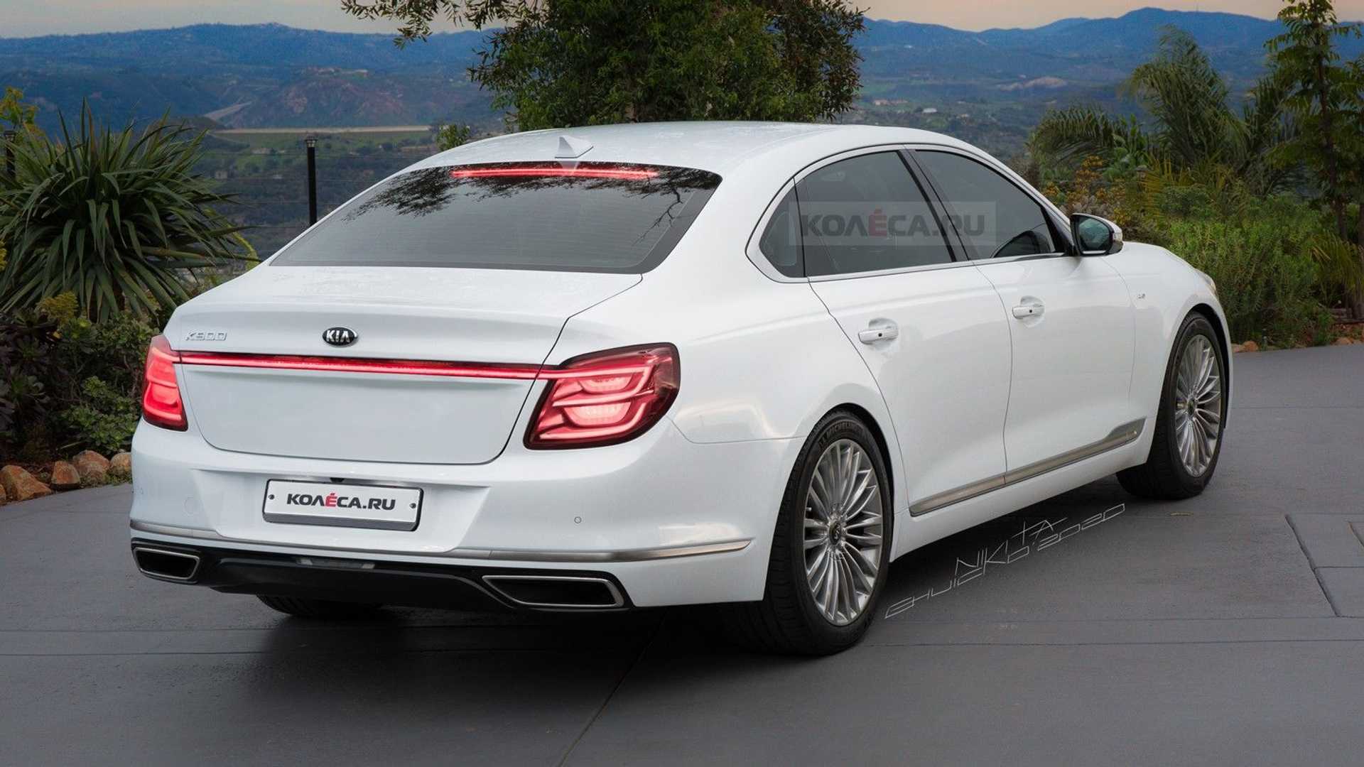 كيا K900 فيس ليفت تظهر في تصميم تخيلي 2