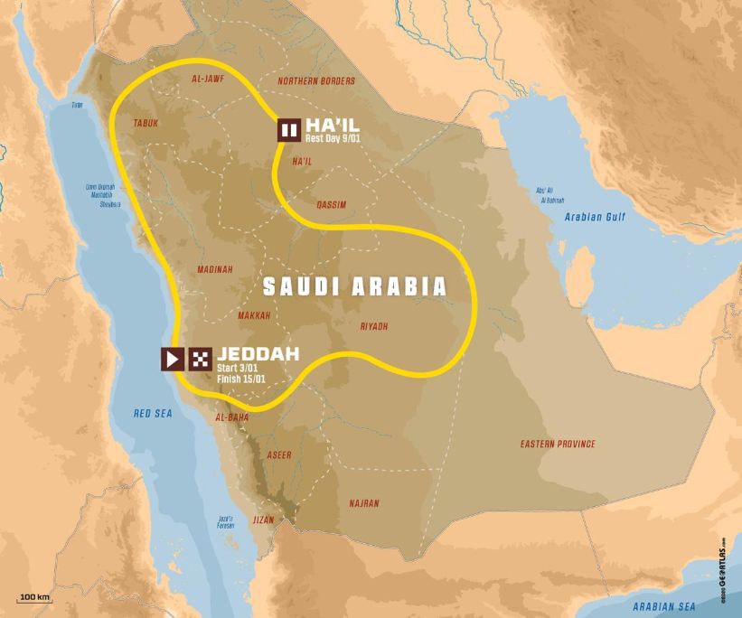 المتسابق سعيد الموري يعلن عن مشاركته في رالي داكار السعودية 2021 2