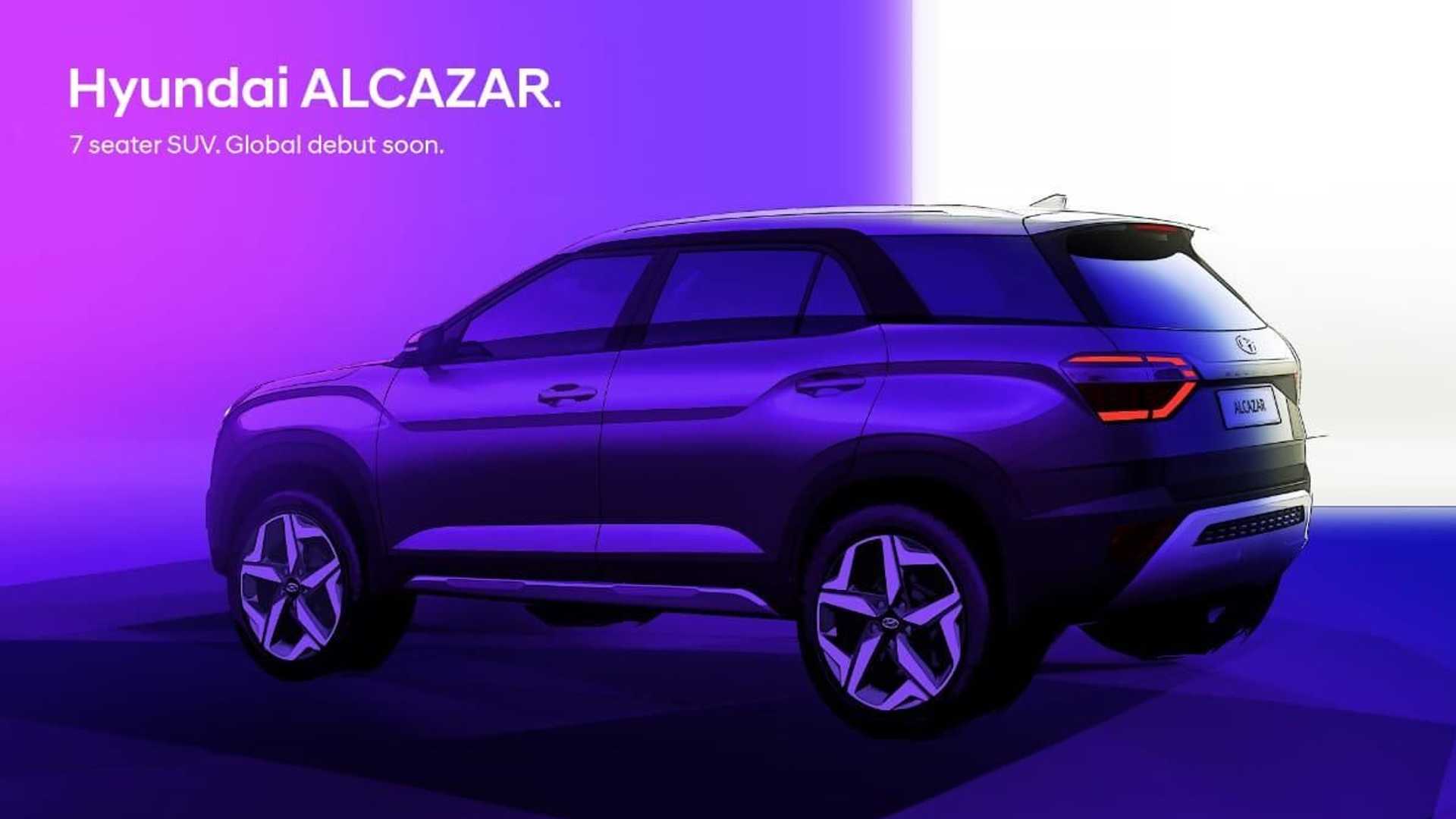 هيونداي تشوق لسيارة ألكازار SUV الجديدة قبل التدشين الوشيك 4