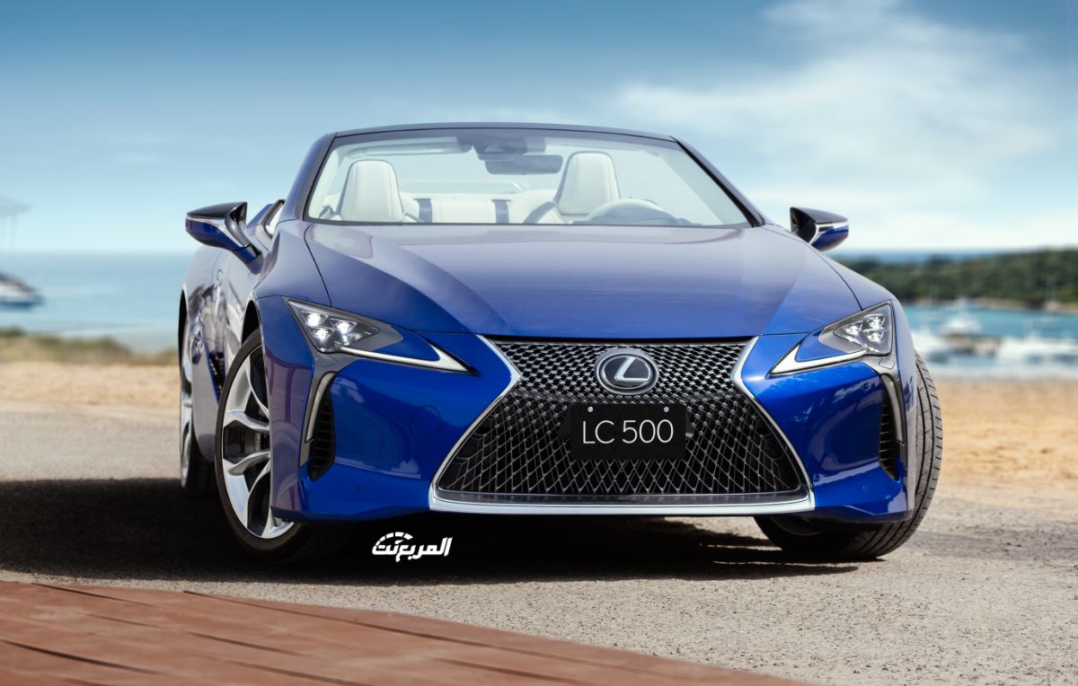 لكزس LC كشف النسخة الوحيدة من نوعها بالشرق الأوسط في جلسة تصوير فاخرة Lexus LC Convertible 57