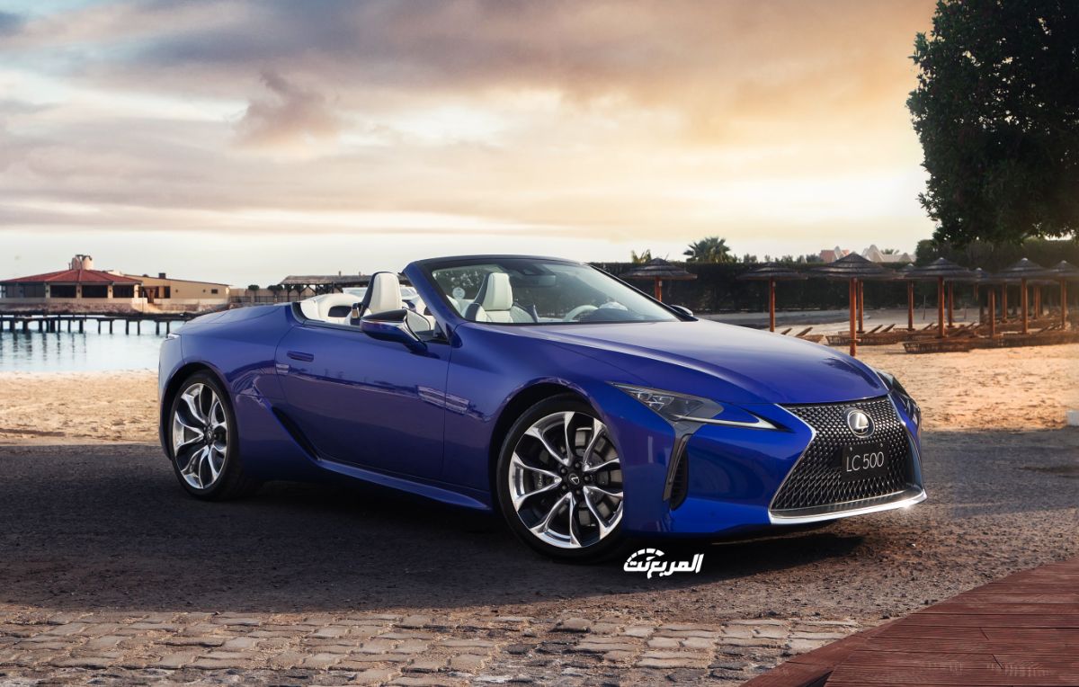 لكزس LC كشف النسخة الوحيدة من نوعها بالشرق الأوسط في جلسة تصوير فاخرة Lexus LC Convertible 64