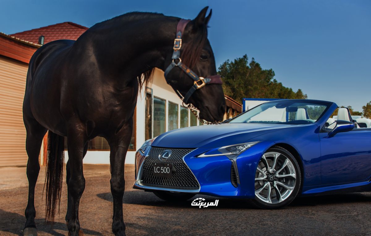 لكزس LC كشف النسخة الوحيدة من نوعها بالشرق الأوسط في جلسة تصوير فاخرة Lexus LC Convertible 66