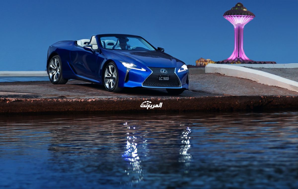 لكزس LC كشف النسخة الوحيدة من نوعها بالشرق الأوسط في جلسة تصوير فاخرة Lexus LC Convertible 76