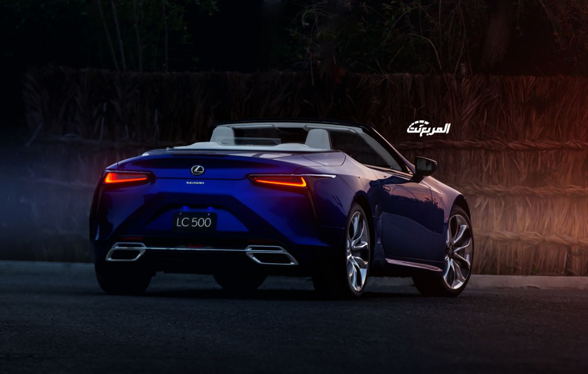 لكزس LC كشف النسخة الوحيدة من نوعها بالشرق الأوسط في جلسة تصوير فاخرة Lexus LC Convertible 77