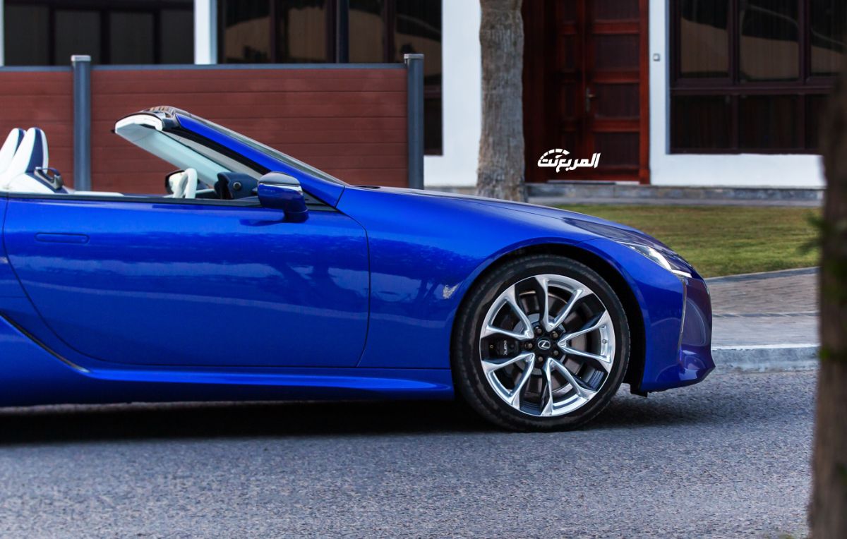 لكزس LC كشف النسخة الوحيدة من نوعها بالشرق الأوسط في جلسة تصوير فاخرة Lexus LC Convertible 78