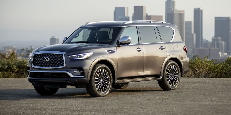 انفينيتي QX80 موديل 2022 تكشف داخليتها المحدثة 11