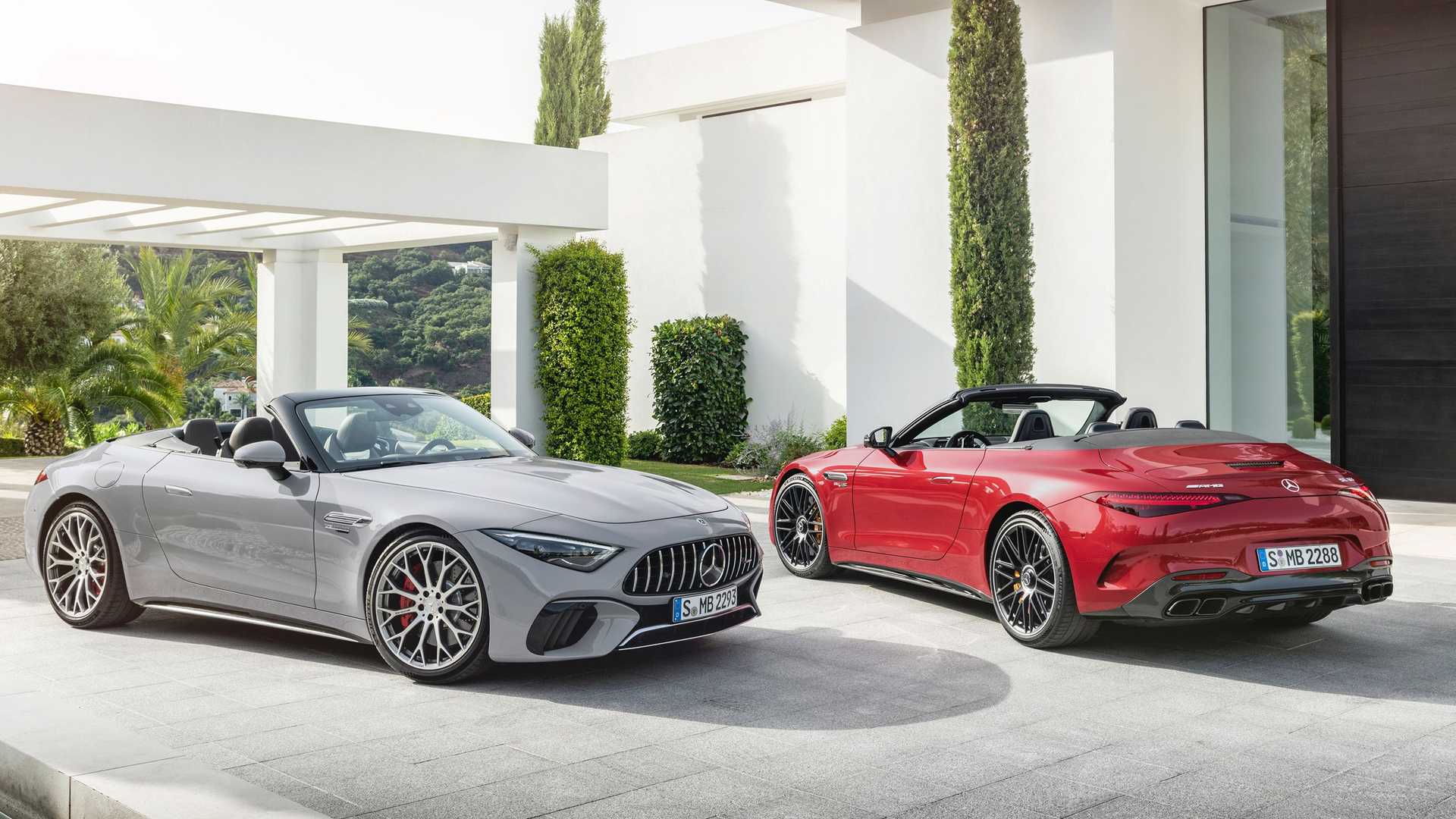 مرسيدس AMG SL الجيل الجديد يكشف نفسه رسمياً "صور ومواصفات" 1