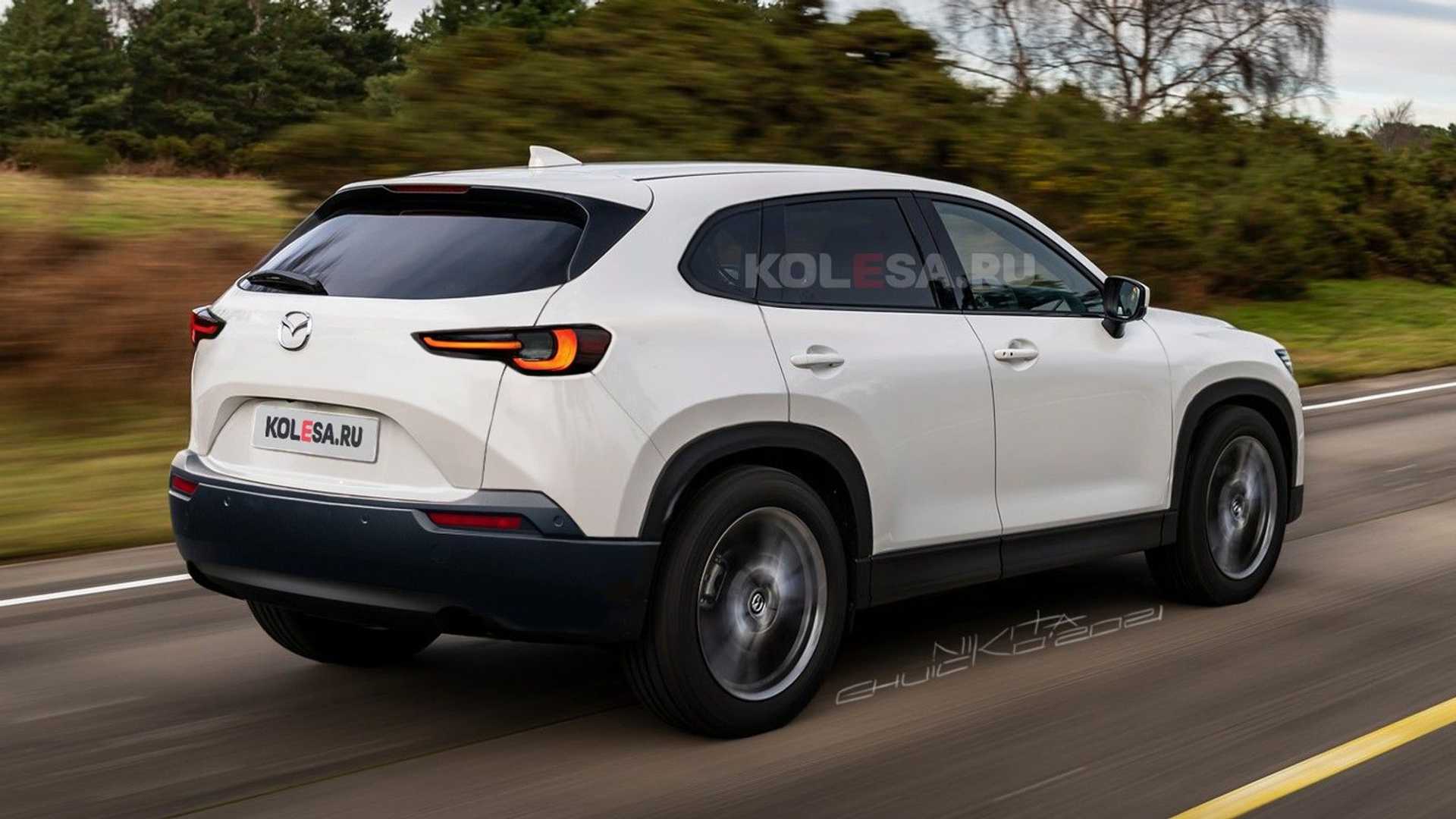 مازدا CX-50 الجديدة تظهر بالشكل التخيلي وتأكيد موعد الإنتاج 2