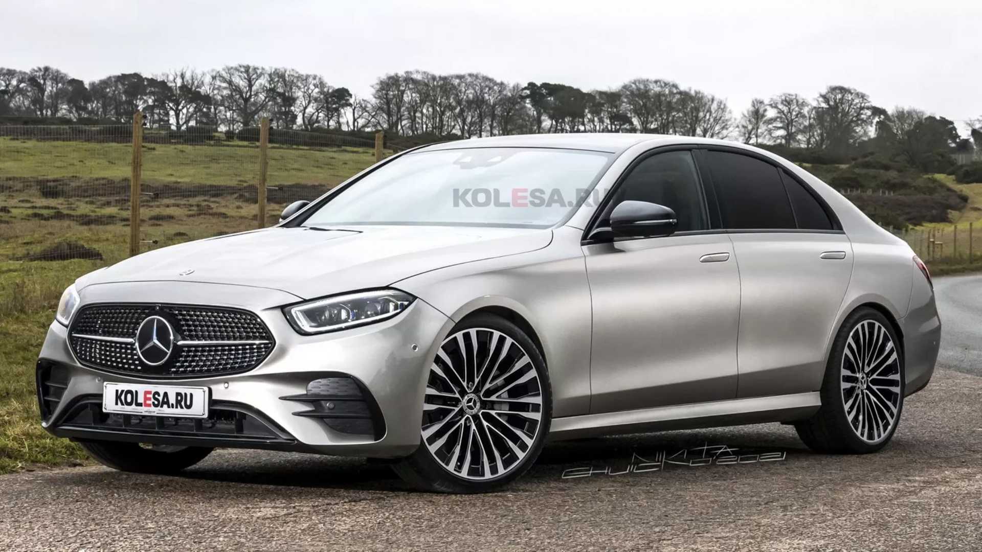 مرسيدس E-Class الجيل القادم يظهر بالشكل التخيلي 6