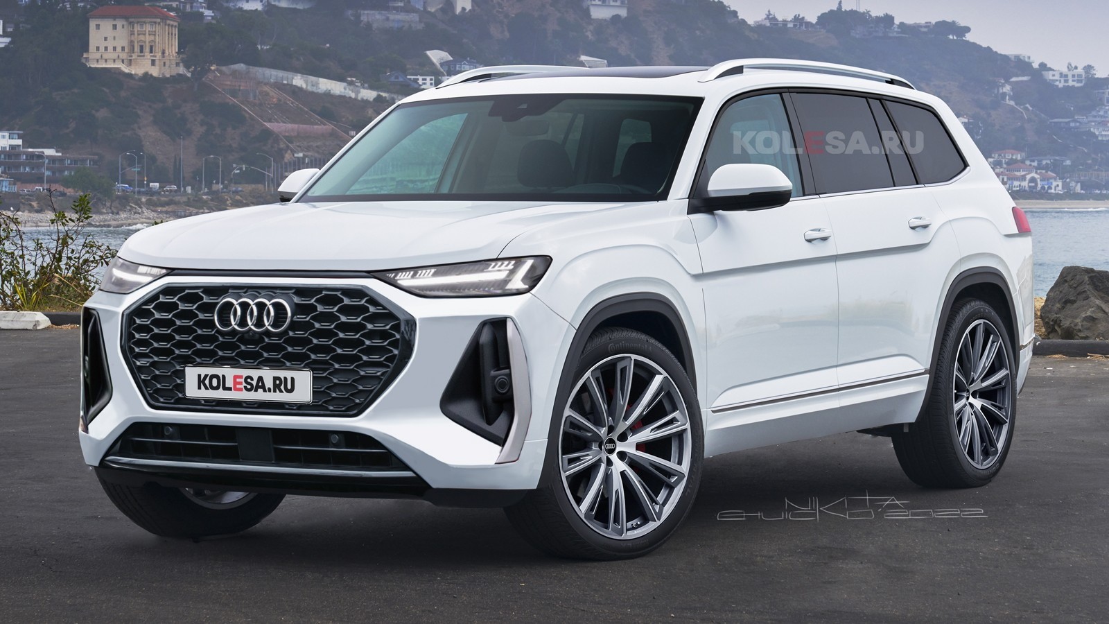 اودي Q9 SUV الجديدة كلياً تظهر بالشكل التخيلي