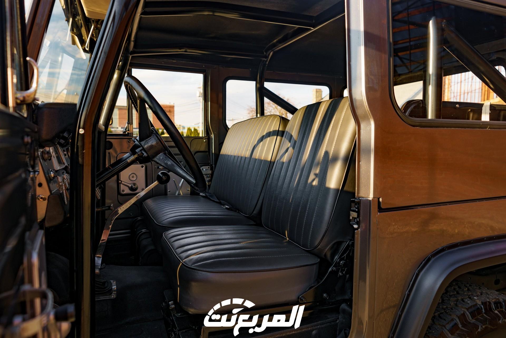 لاندكروزر FJ40 موديل 1971 تحصل على عملية تجديد عصرية بديعة 11