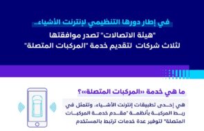 هيئة الاتصالات تصدر موافقتها لثلاث شركات لتقديم خدمة المركبات المتصلة