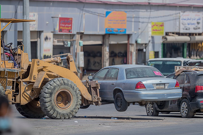 "المرور" يوضح مدى إمكانية إعادة السيارة إلى صالحة بعد إسقاطها 1