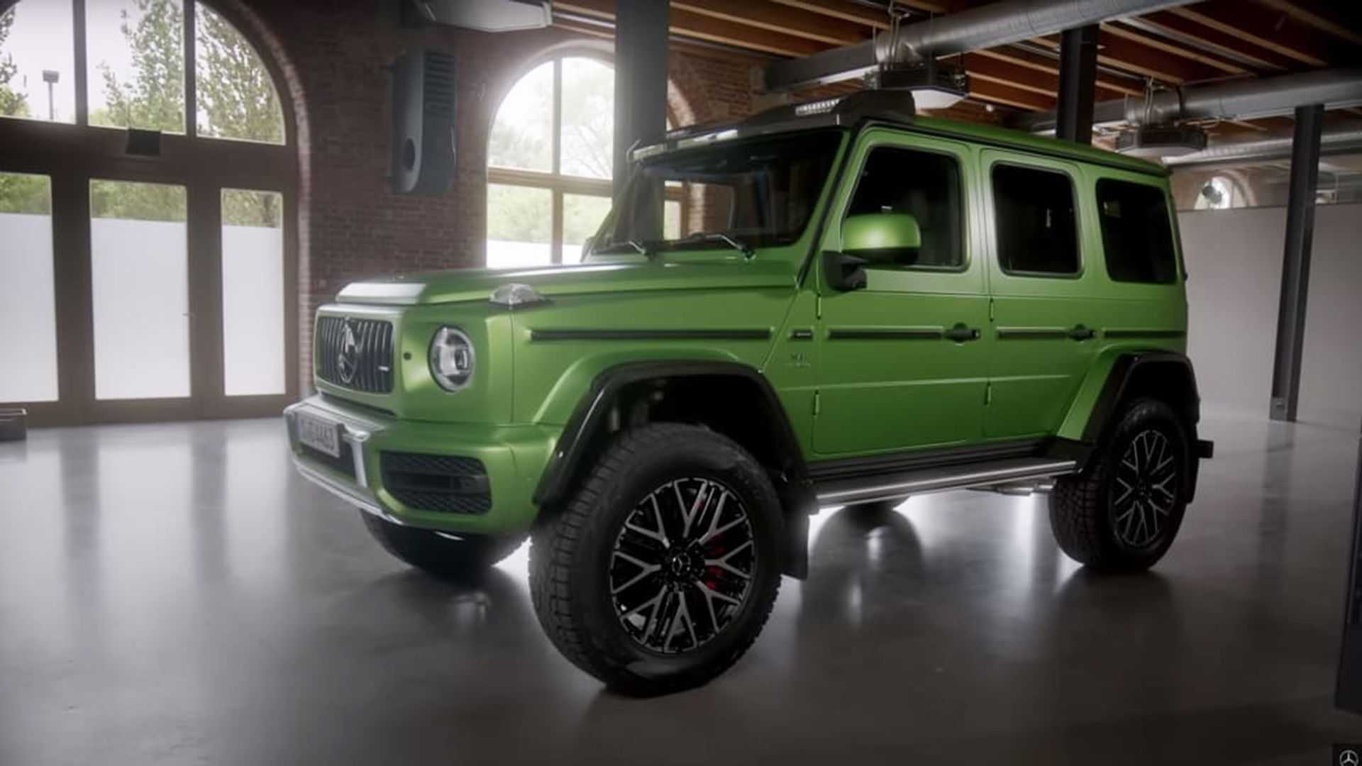 مرسيدس تستدعي سيارات AMG G63 سكويرد الجديدة لخطر فقدان التحكم في العجلات 4