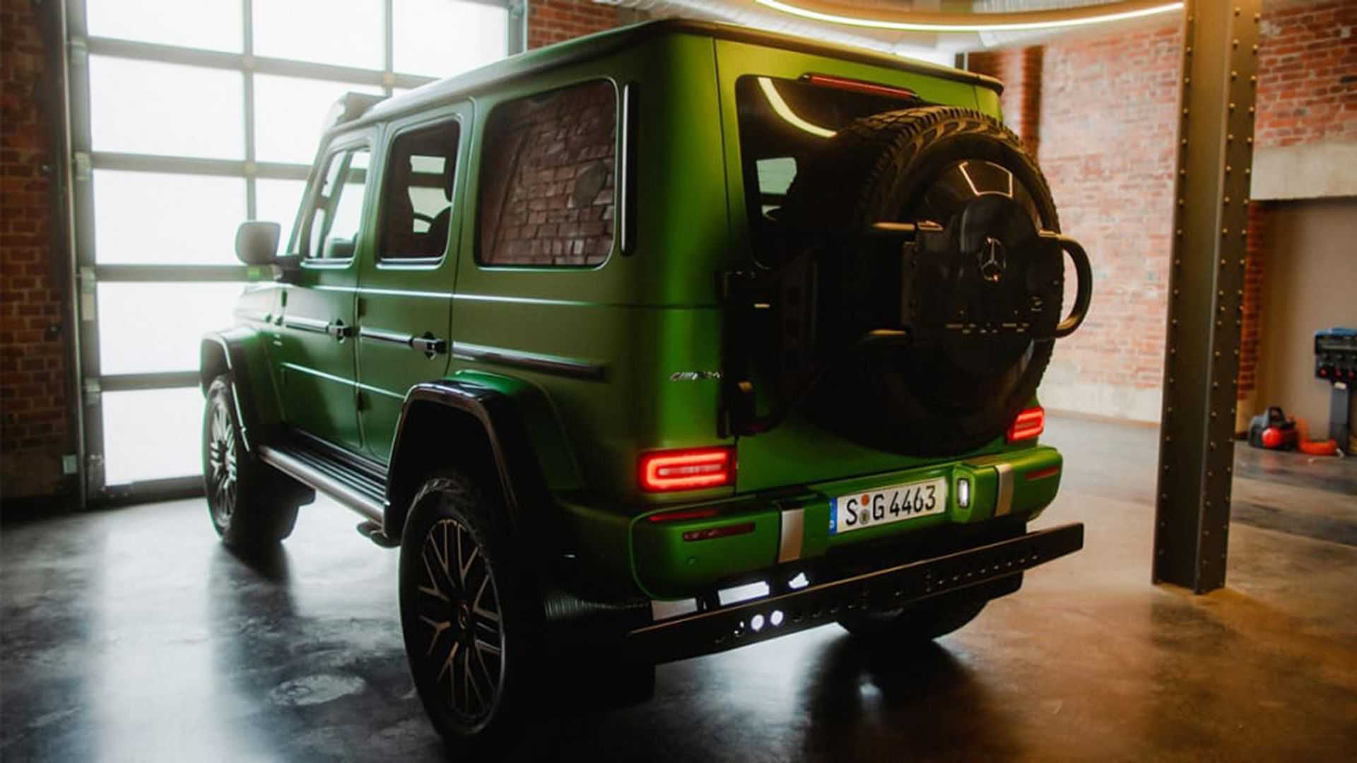 مرسيدس تستدعي سيارات AMG G63 سكويرد الجديدة لخطر فقدان التحكم في العجلات 1