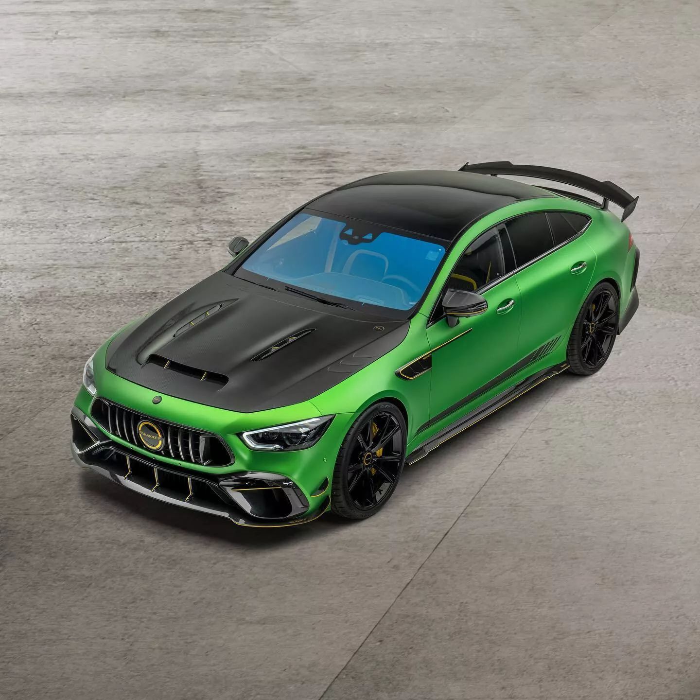 مانسوري تكشف عن واحدة من أقوى سيارات السيدان في العالم بناءً على مرسيدس AMG GT SE 63 بيرفورمانس 1