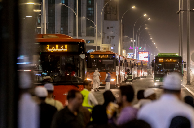 "النقل الترددي": 1.26 مليون مستفيد من الخدمة بالمسجد النبوي 5