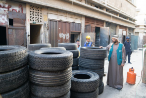 "التجارة" تضبط 127 ألف إطار سيارة مُخالف بعدة مناطق 1