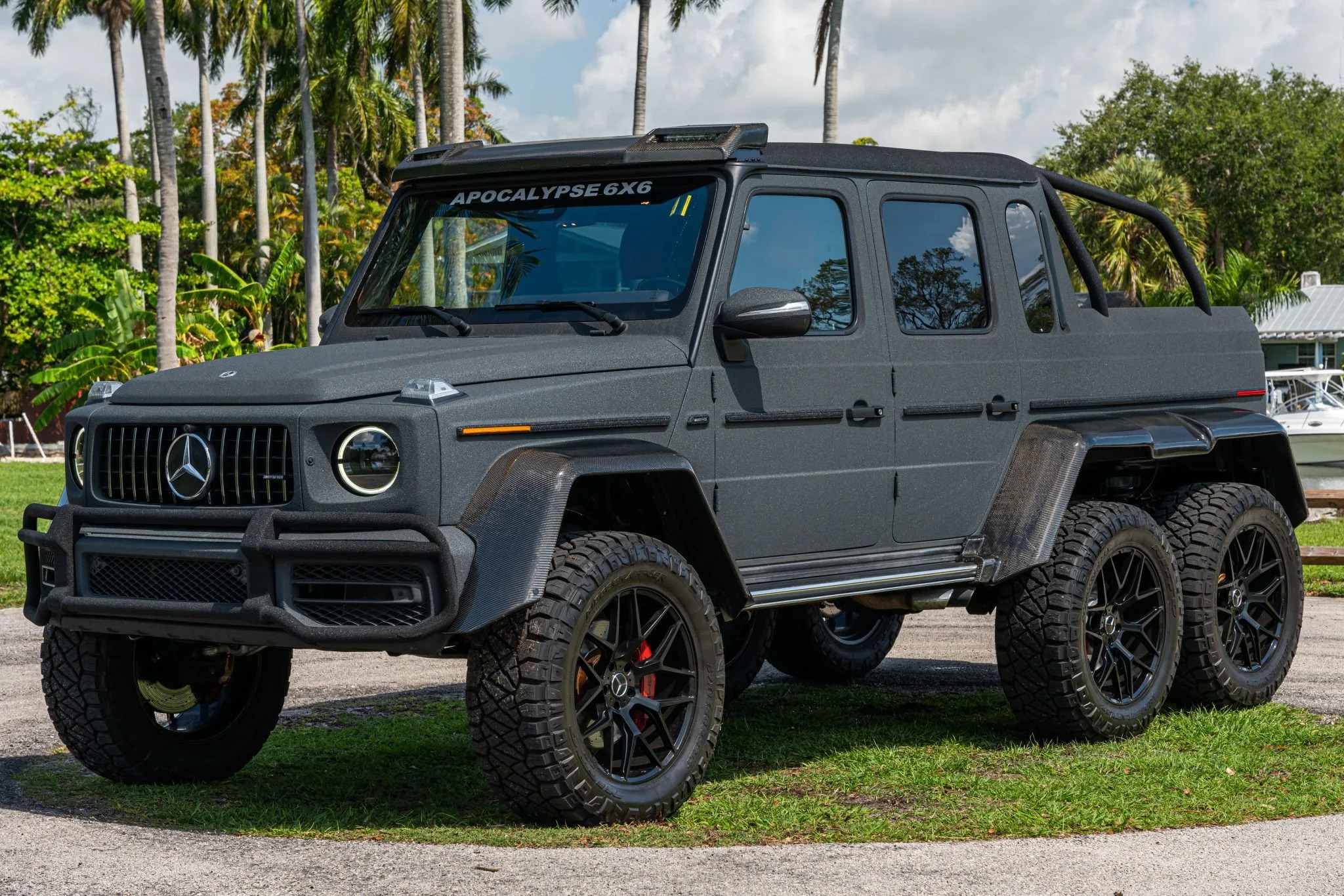 مرسيدس AMG G63 تحصل على إصدار معدل ملفت للنظر بدفع سداسي العجلات 12