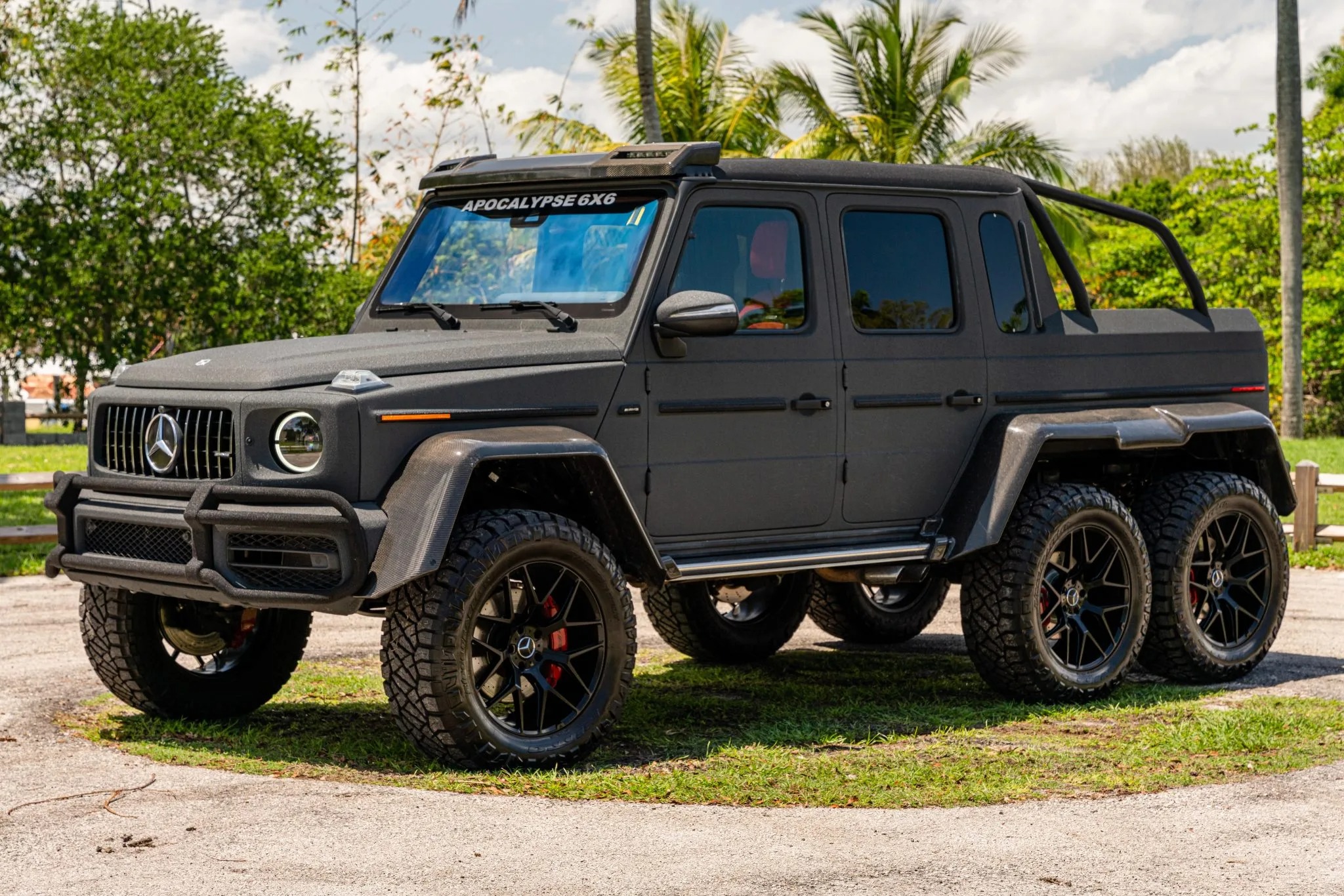 مرسيدس AMG G63 تحصل على إصدار معدل ملفت للنظر بدفع سداسي العجلات 7