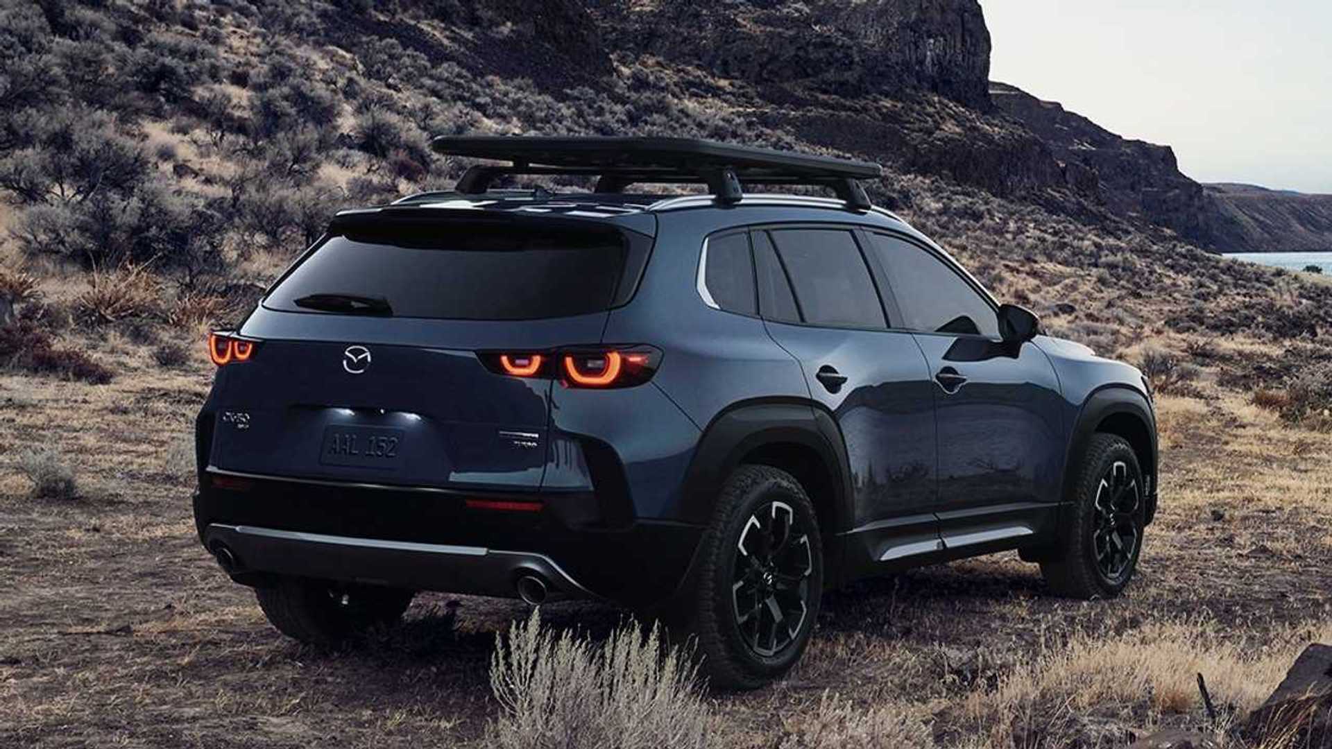 مازدا تطرح CX-50 موديل 2024 بمزايا جديدة وقدرات أفضل للقيادة على التضاريس الوعرة 3