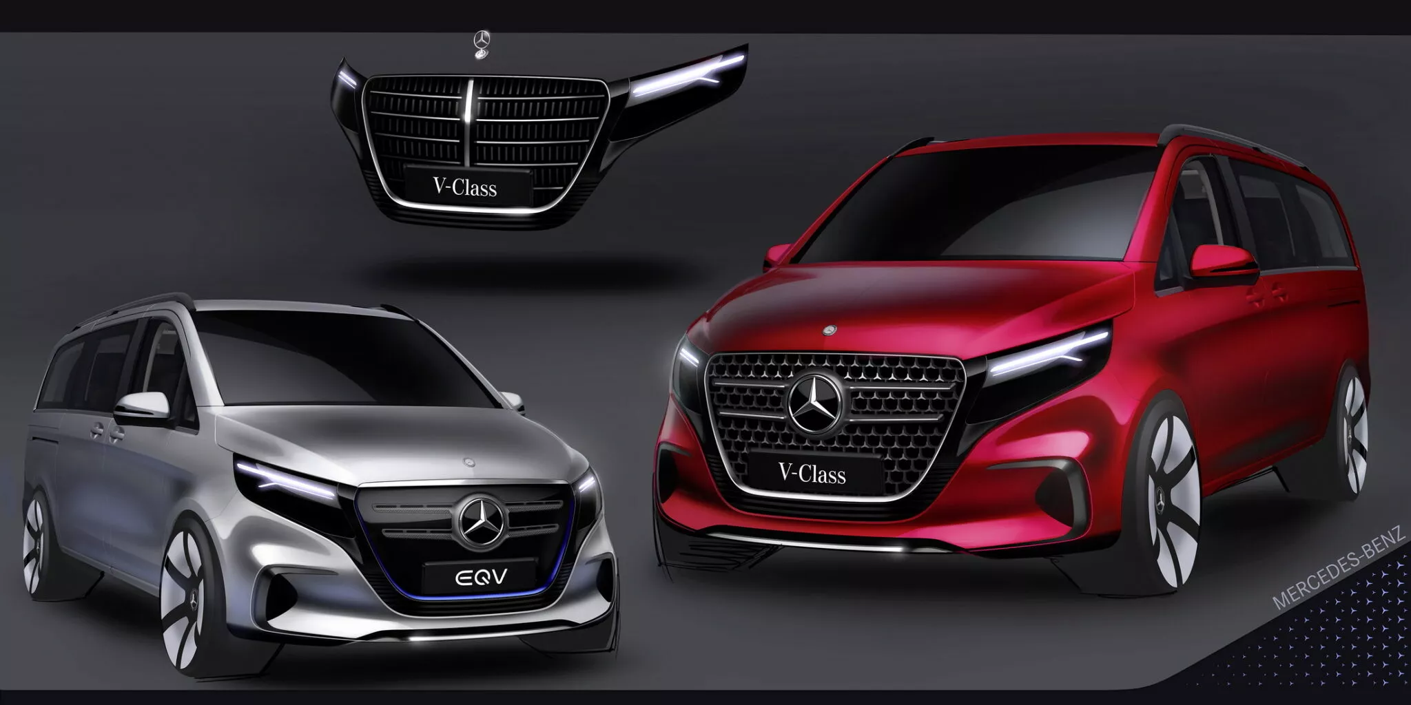 مرسيدس V-Class موديل 2024 ينطلق رسمياً بخارجية محدثة وداخلية أفخم 24