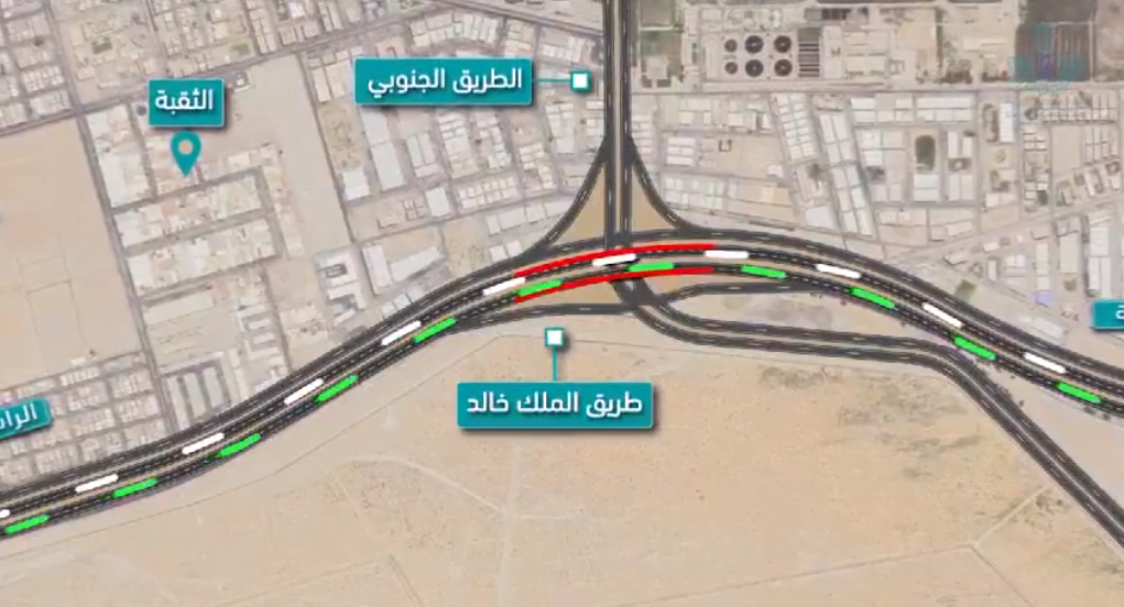 "أمانة الشرقية" تعلن بدء أعمال الصيانة لجسر طريق الملك خالد بالخبر 2