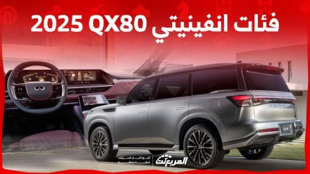 فئات انفينيتي QX80 2025