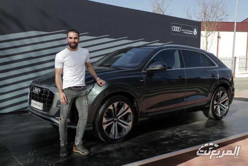 سيارة داني كارفاخال Audi Q8 وسيارات لاعبي ريال مدريد 