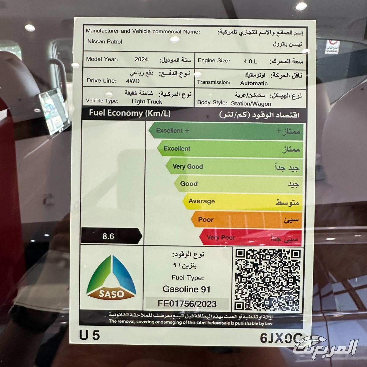 عروض نيسان باترول 2024 الترقية المجانية من نص فل إلى فل كامل 25