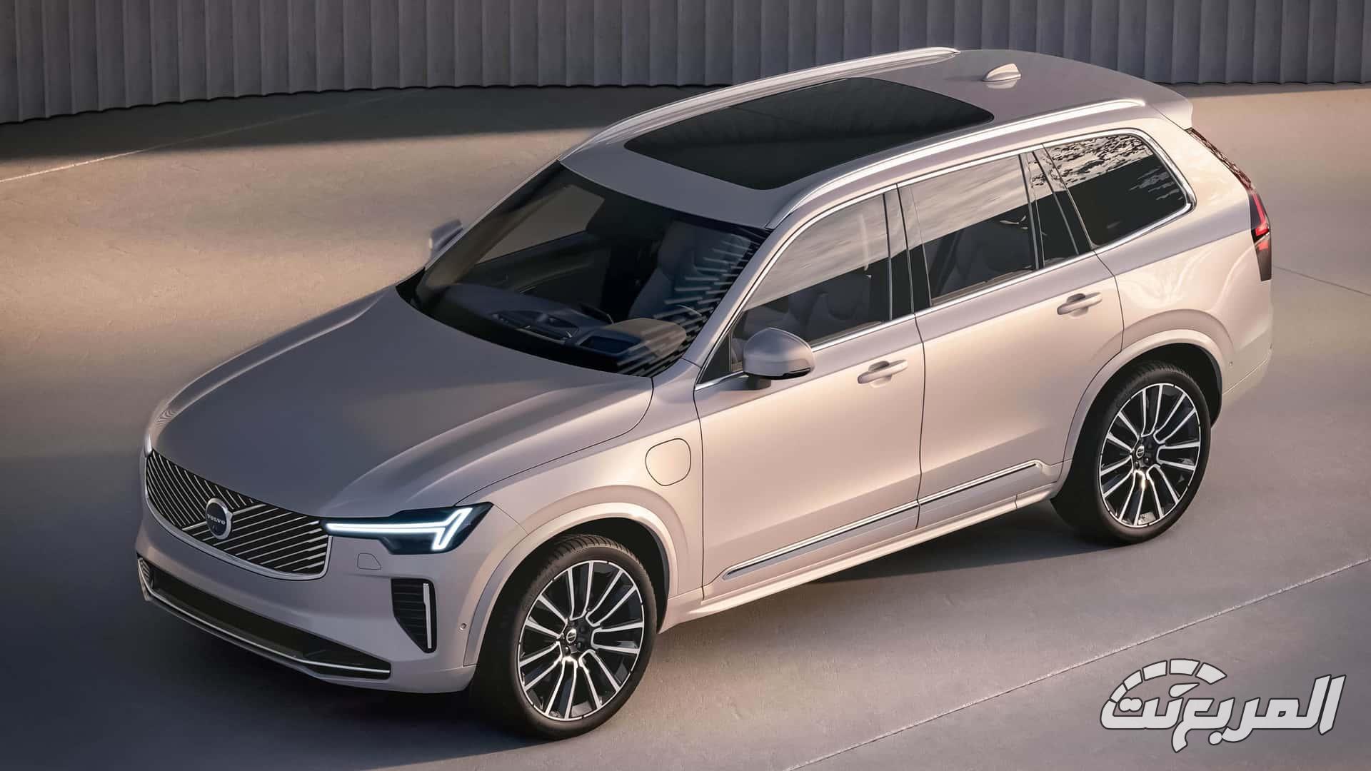 فولفو XC90 2025 فيس ليفت الجديدة تنطلق بمحركات بنزين عالية الكفاءة 13