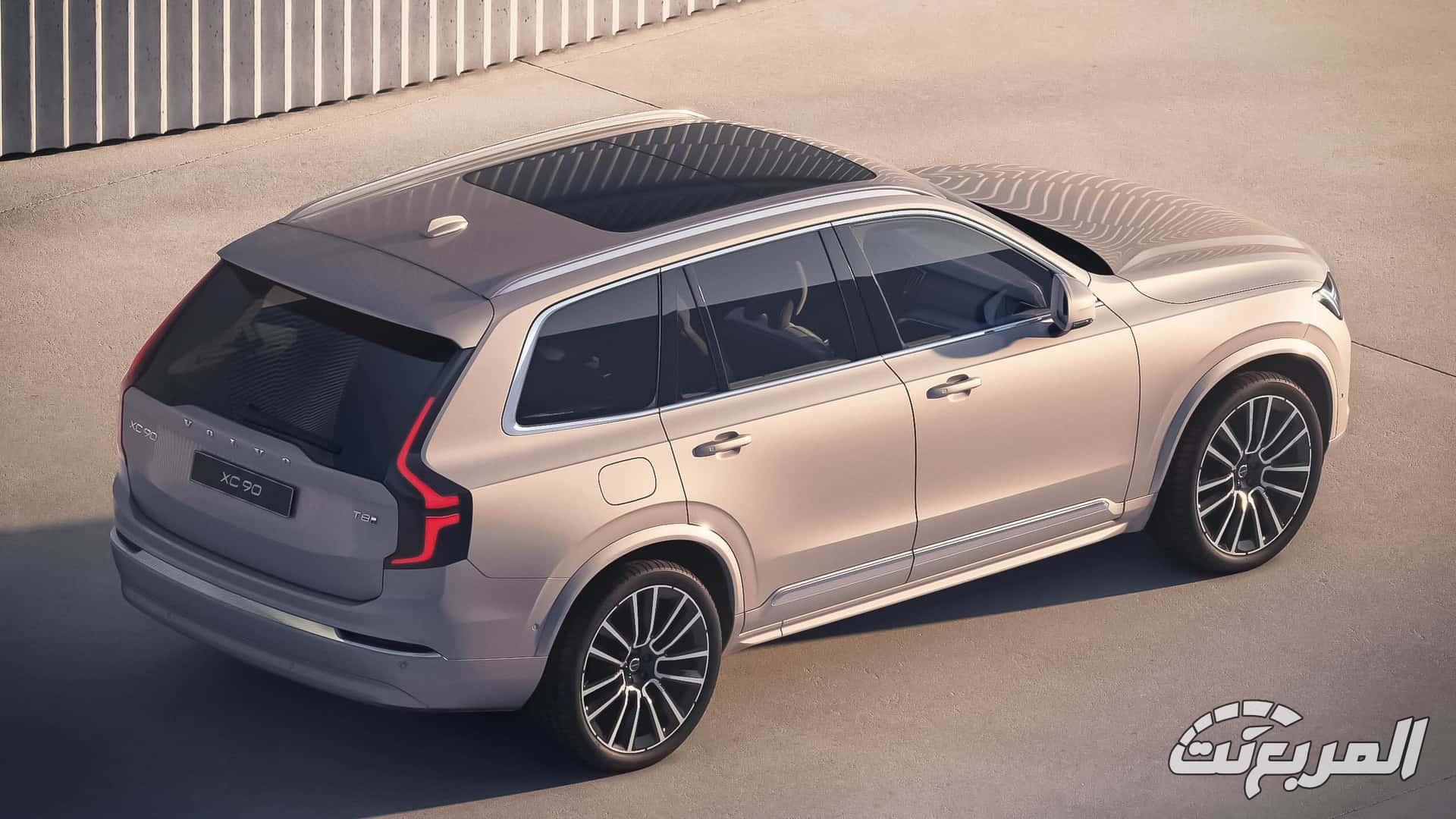 فولفو XC90 2025 فيس ليفت الجديدة تنطلق بمحركات بنزين عالية الكفاءة 17