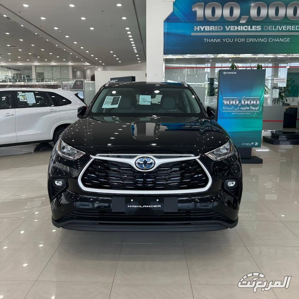 تويوتا هايلاندر GLE HEV 4X4 Black Edition 2024