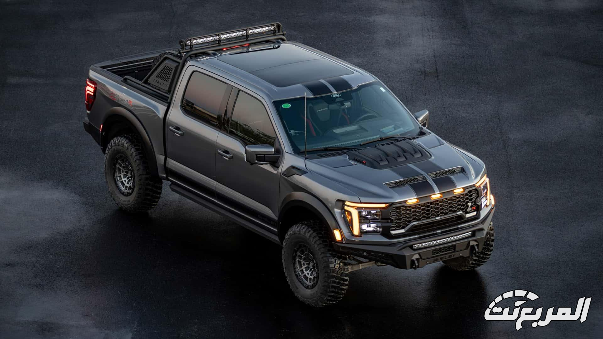 شيلبي تكشف عن إصدار فورد F-150 رابتر المعدل بتصميم أشرس وقوة تتجاوز 900 حصان 2