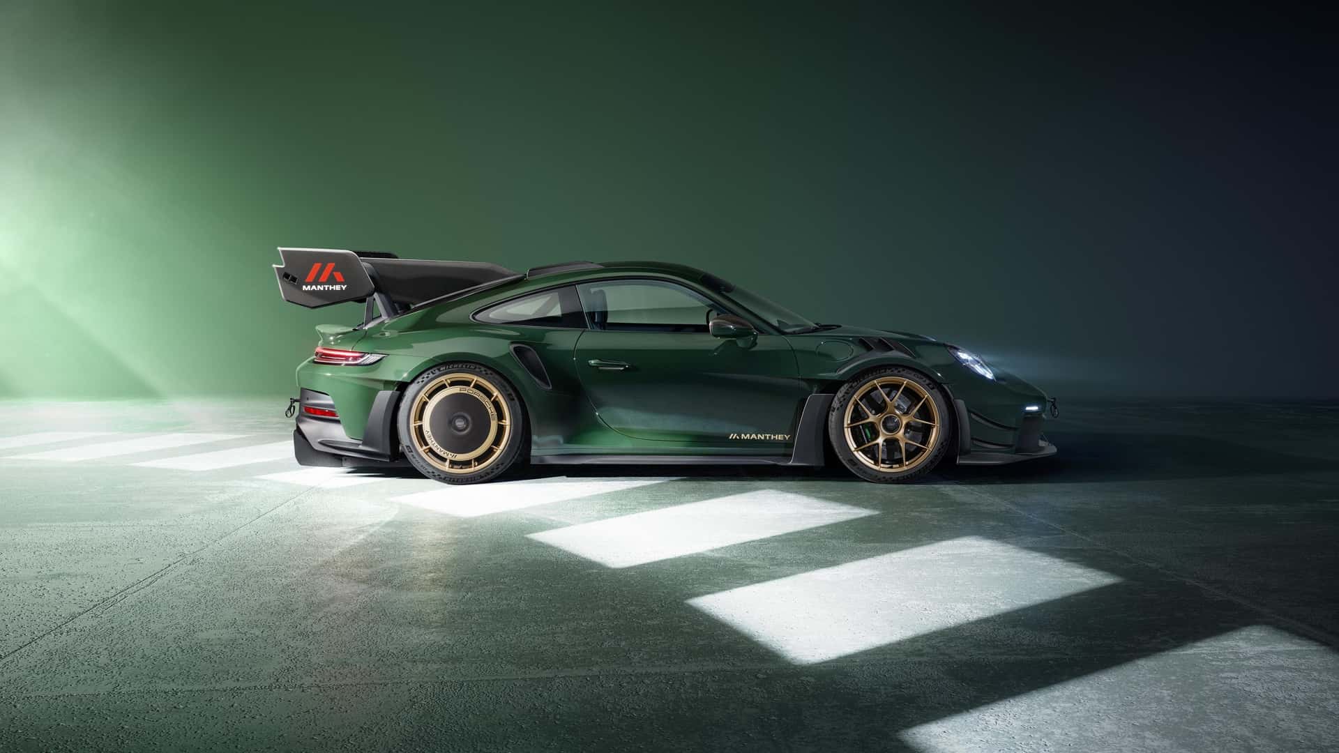 بورش 911 GT3 RS تحصل على حزمة تعديلات ايروديناميكية جريئة من مانثي 2