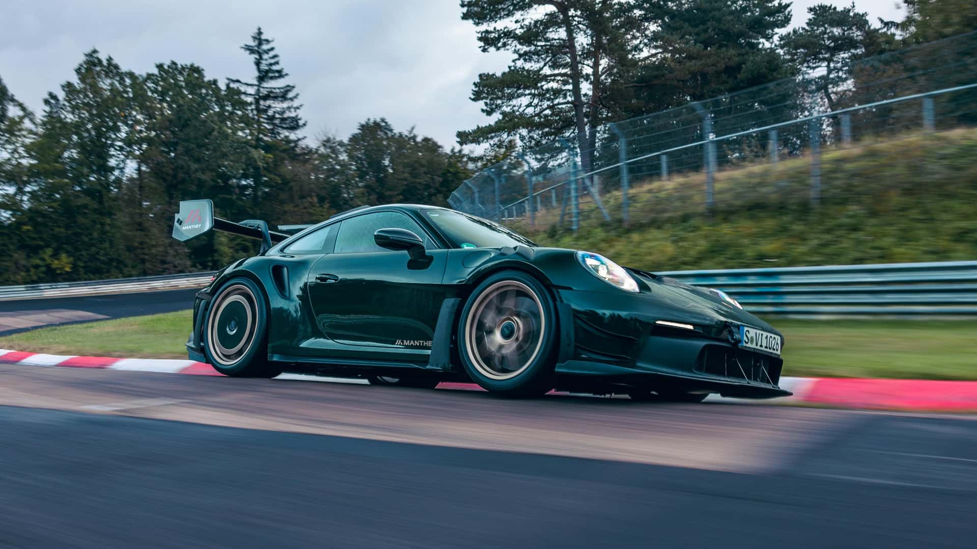 بورش 911 GT3 RS تحصل على حزمة تعديلات ايروديناميكية جريئة من مانثي 5